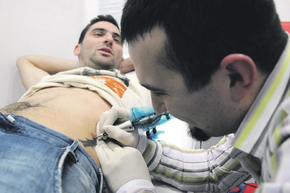 tetoviranje, Bojan Matunović, Foto: Luka Zeković