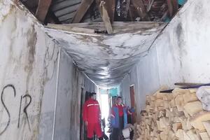 Nevrijeme u Kolašinu dvije porodice ostavilo bez krova nad glavom