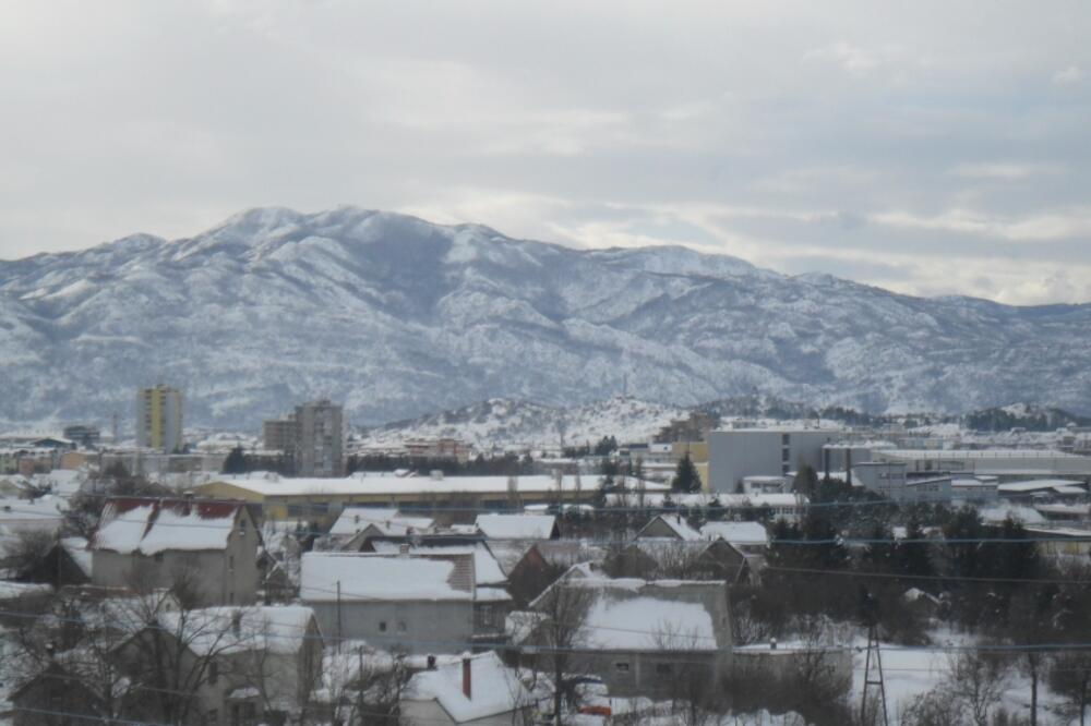 snijeg Nikšić, Foto: Lela Gagović