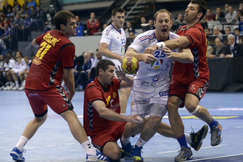 Rukometaši Crne Gore i Francuske, Foto: Beta/AP