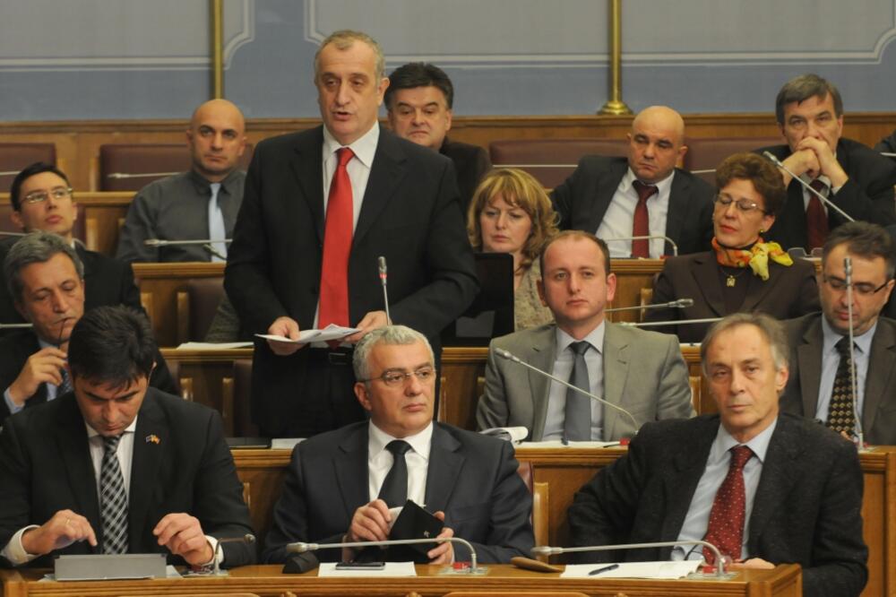 Predrag Bulatović, Skupština Crne Gore, Foto: Arhiva "Vijesti"