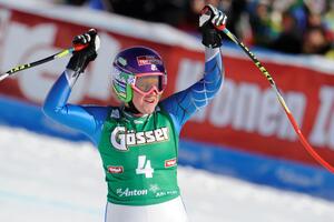 Mekinis najbrža u Sent Antonu, prva pobjeda u karijeri