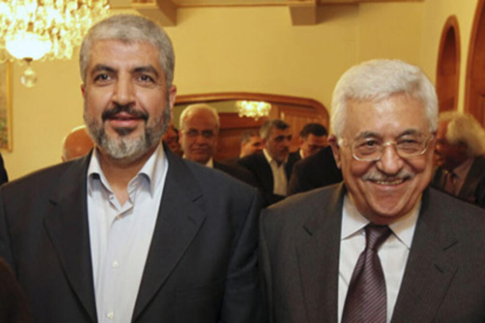 Fatah, Hamas, Abas, Haled Mašal, Foto: AP