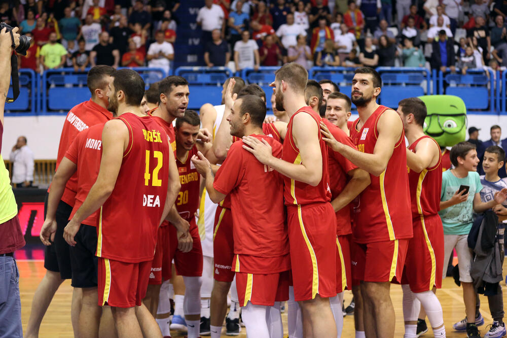 Košarkaši Crne Gore, Foto: Filip Roganović