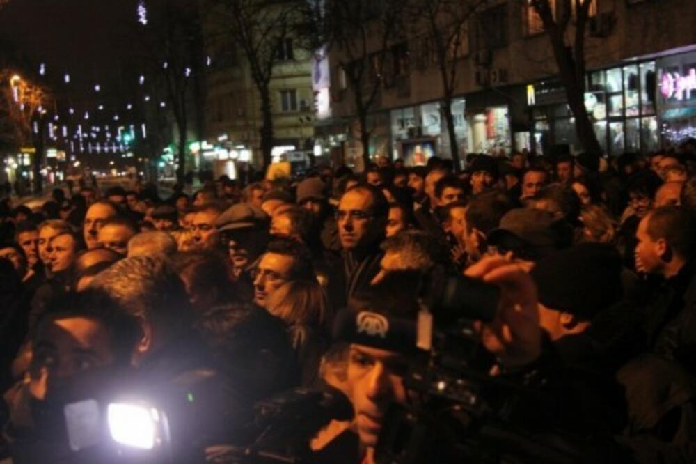 Makedonija, protesti opozicije, Foto: Beta