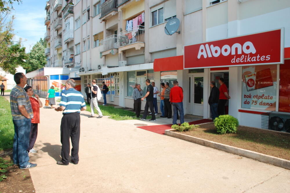 Albona protest, Foto: Arhiva "Vijesti"