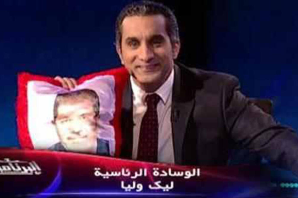 Basem Jusef, Mohamed Morsi, Foto: Ahram.org.eg