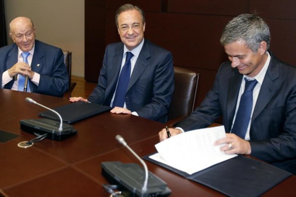 Di Stefano i Murinjo, Foto: Reuters