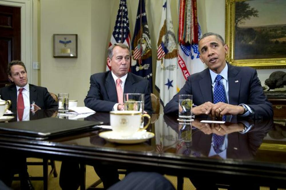 Timoti Gajtner, Barak Obama, Foto: Beta/AP