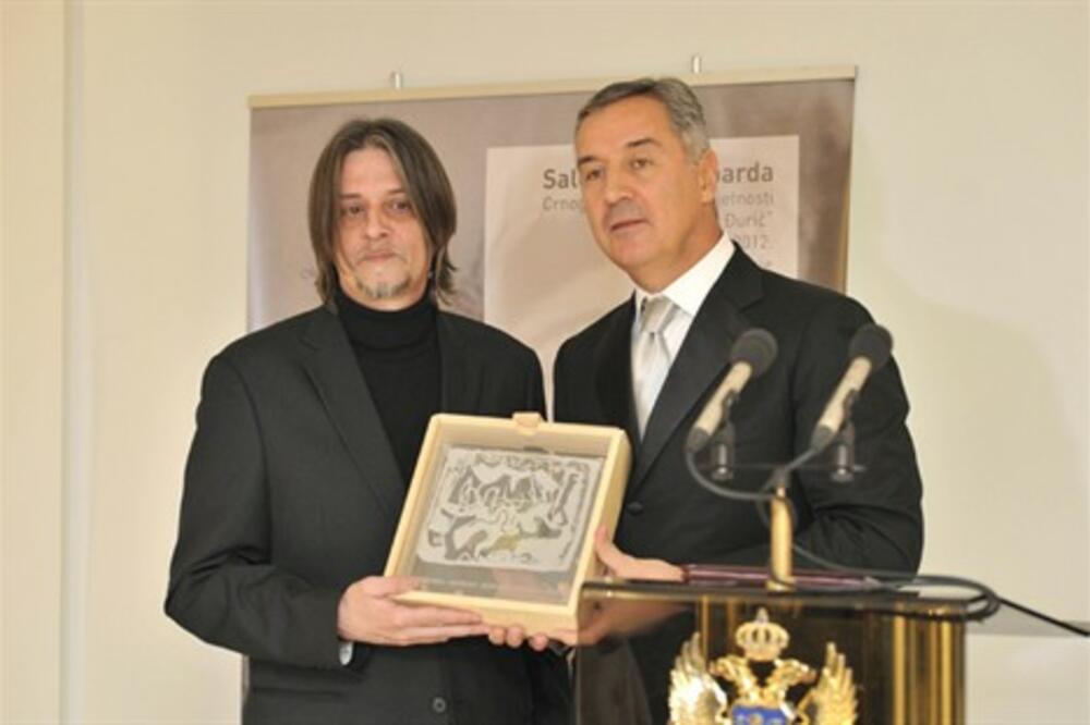 Ratko Odalović, Milo Đukanović, Foto: Gov.me