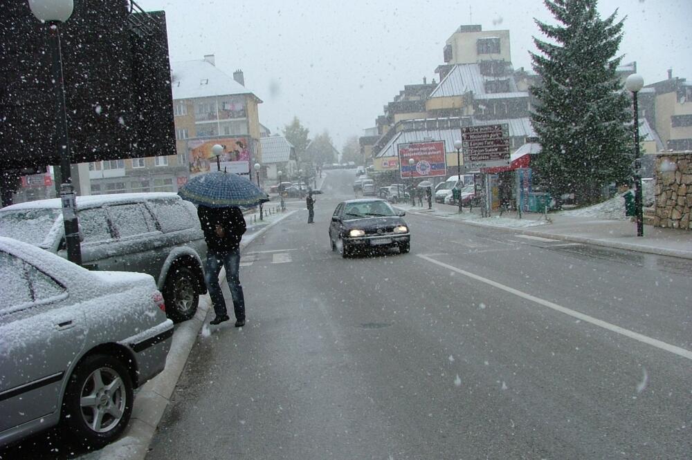 Žabljak, snijeg, Foto: Obrad Pješivac