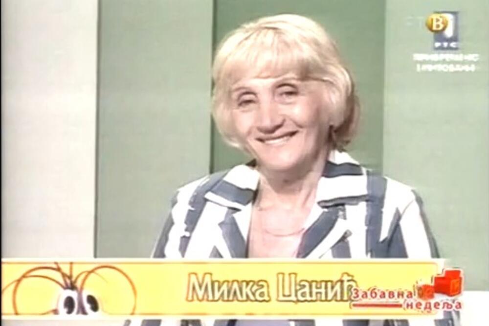Milka Canić, Foto: Screenshot youtube