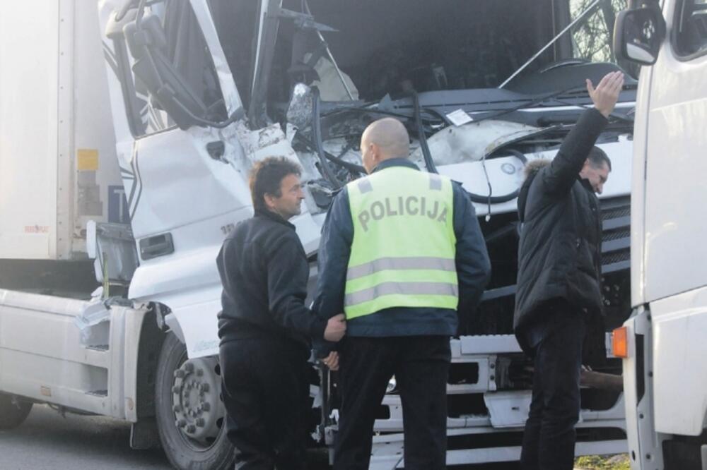 sudar kamiona, Zeta, Foto: Luka Zeković