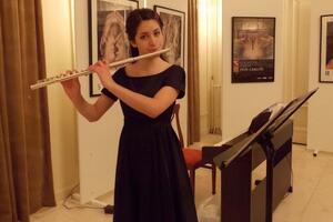 Prvi solistički koncert mlade flautistkinje Ivanke Muhadinović