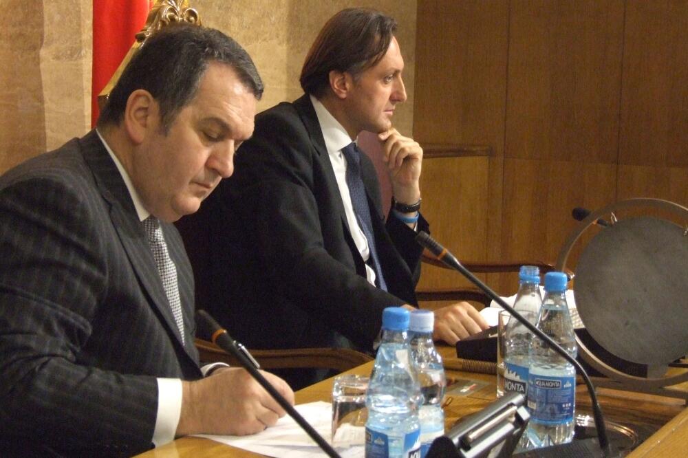 Miomir Mugoša, Ranko Krivokapić, Foto: Arhiva "Vijesti"