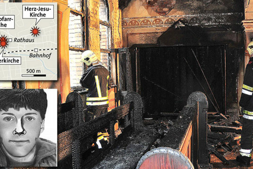 Austrija požar crkve, Foto: Krone.at