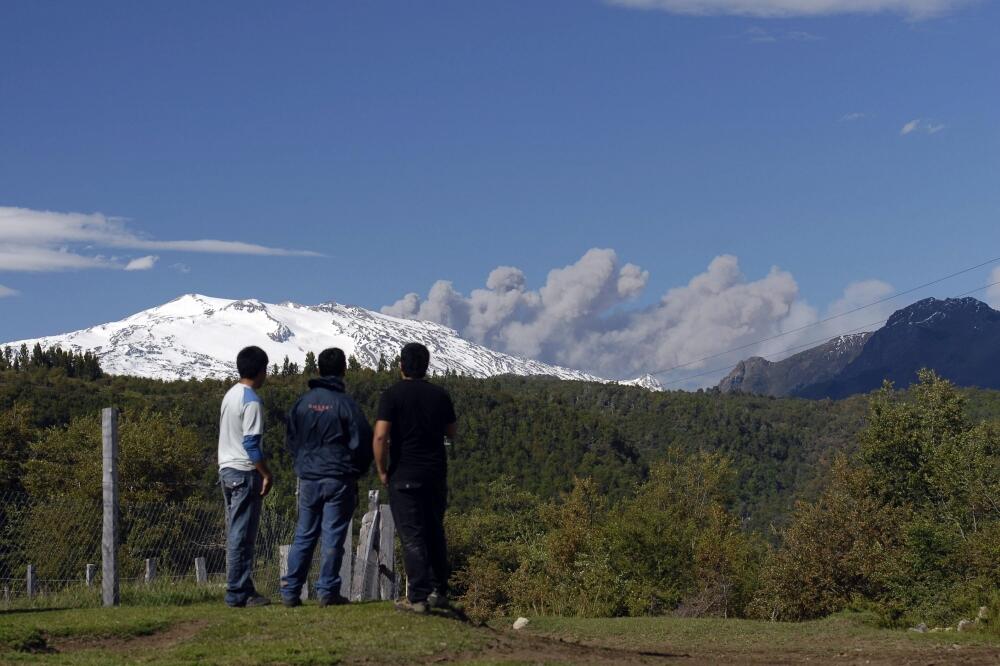 Copahue vulkan, Foto: Reuters