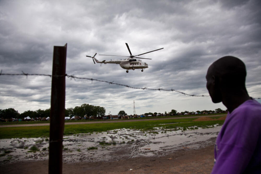 Helikopter UN Sudan, Foto: Rojter