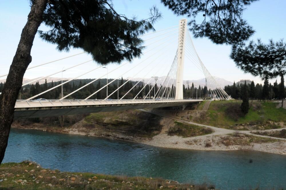 Podgorica, Most Milenijum, Foto: Luka Zeković