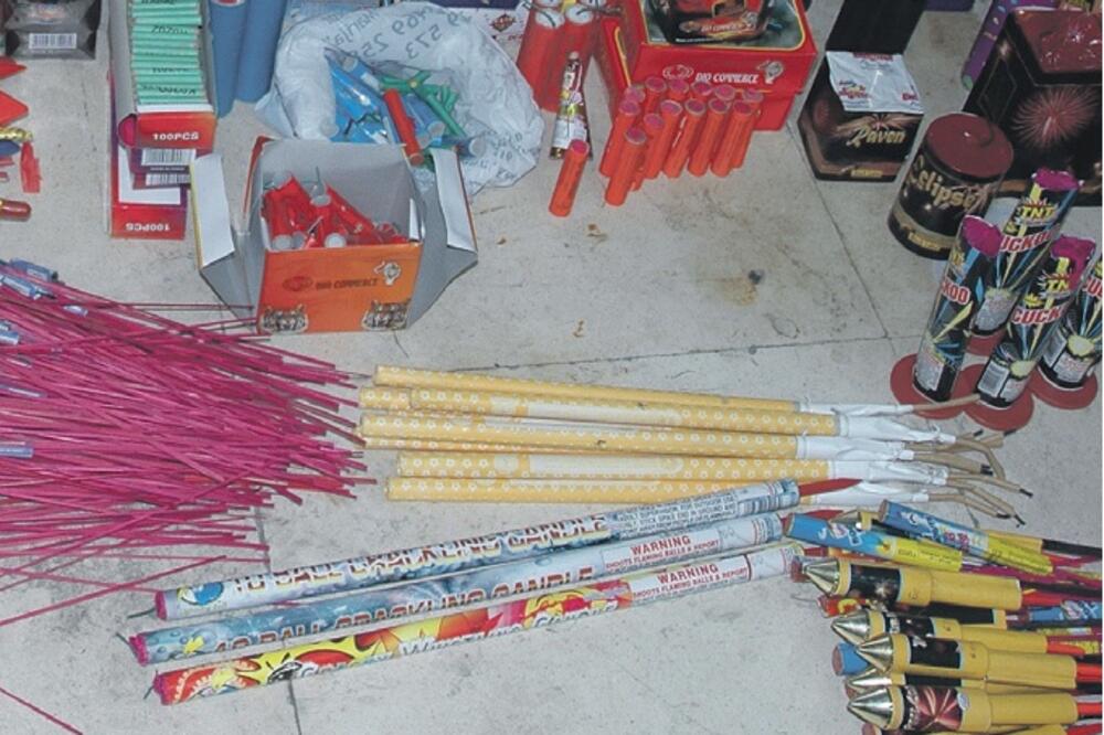 petarde, pirotehnička sredstva, Foto: Arhiva Vijesti