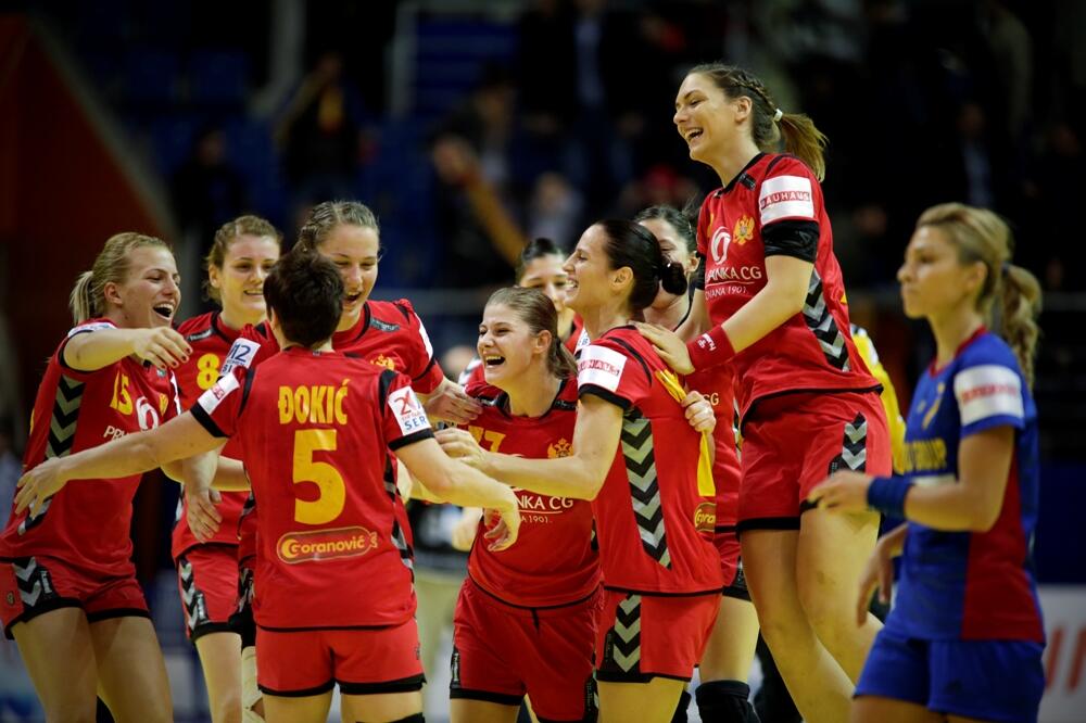 Rukometašice Crne Gore, Foto: Uroš Hočevar/EHF