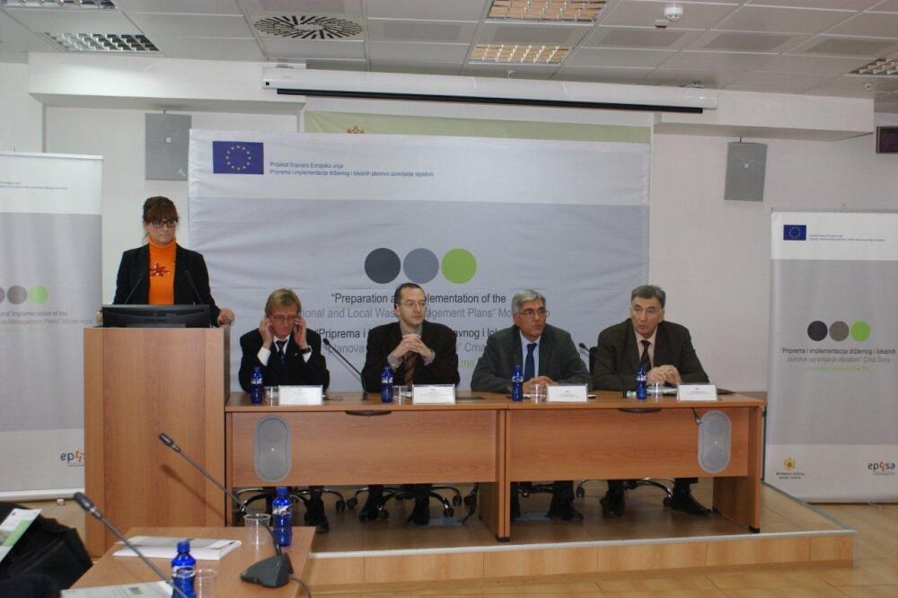 Upravljanje otpadom, SIniša Stanković, Foto: Mrt.gov.me