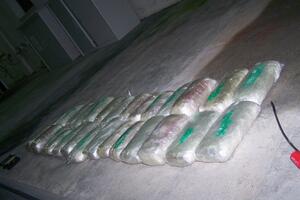 Zaplijenjeno 18 kg skanka na prelazu Sukobin-Murićani