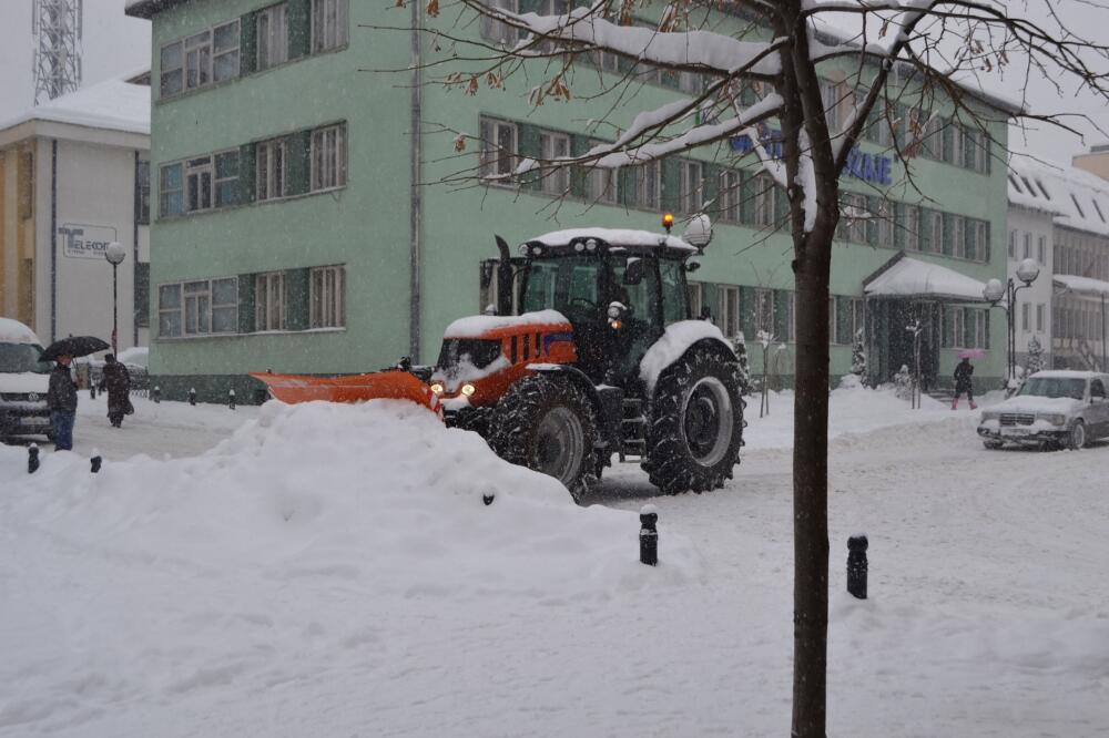 Rožaje, snijeg, Foto: Rahman Škrijelj