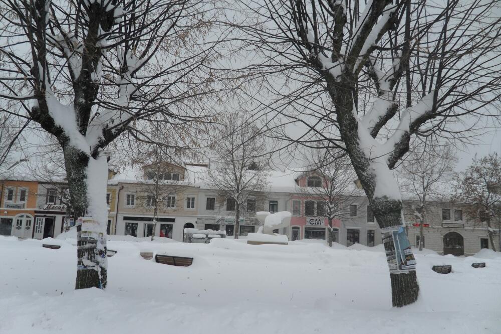 Nikšić snijeg, Foto: Ivan Petrušić