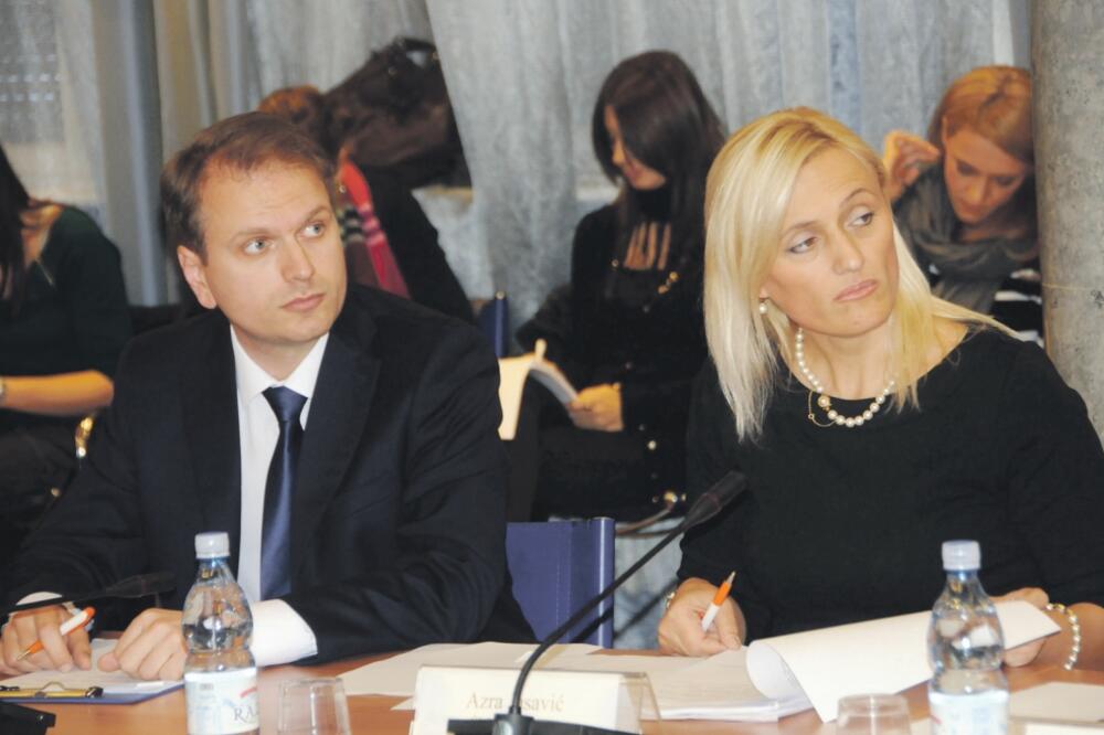 Srđan Perić, Azra Jasavić, Foto: Boris Pejović