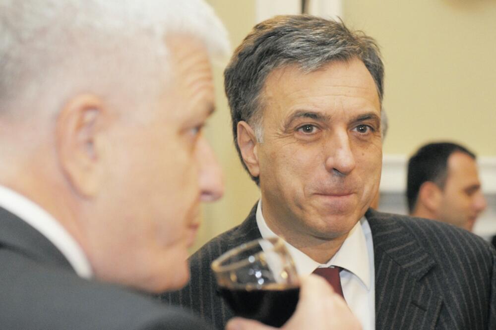 Filip Vujanović, Duško Marković, Foto: Savo Prelević