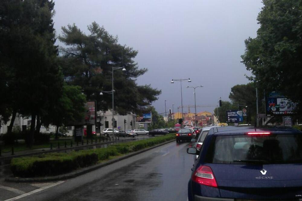 Podgorica, semafori, struja, Foto: Rajko Milić
