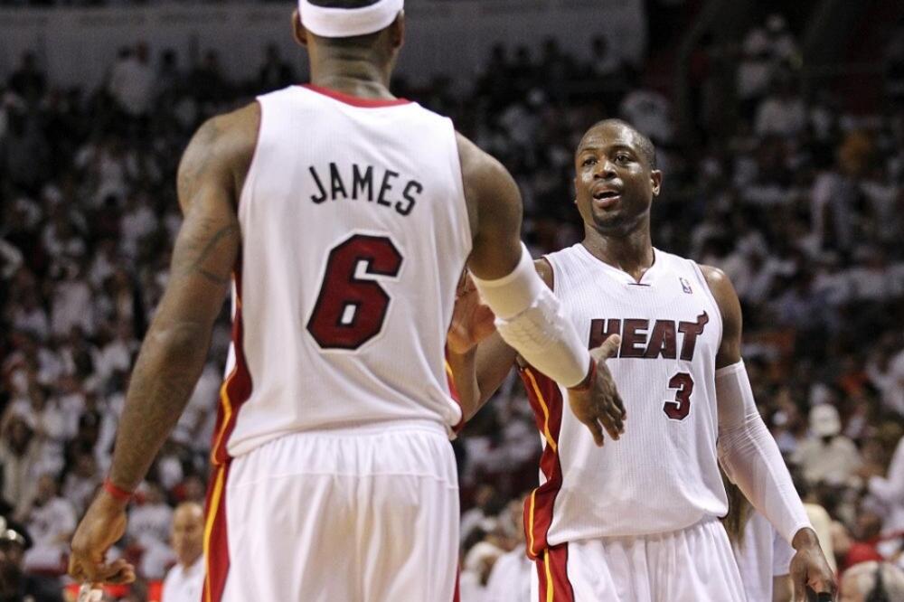 Lebron Džejms i Dvejn Vejd, Foto: Beta/AP