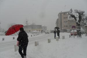 Vozite oprezno zbog snijega na sjeveru