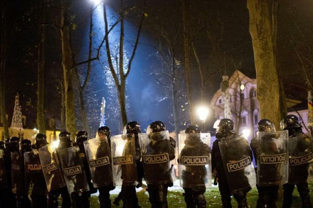 Slovenija protesti, Foto: Beta