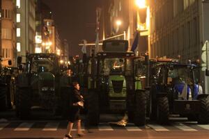 U Briselu i danas blokiran saobraćaj