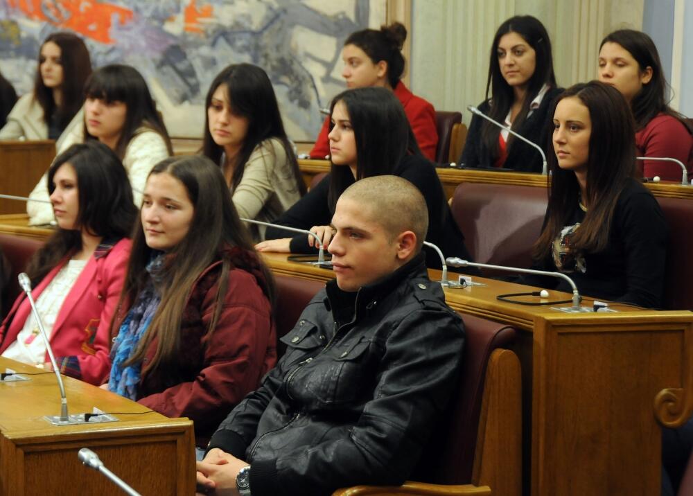 učenici Ekonomske Skupština