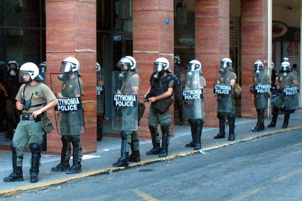 Grčka, policija, Foto: Rojters