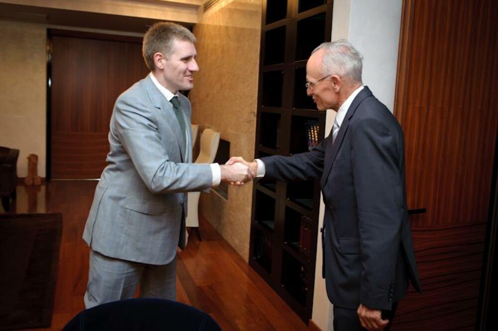 Igor Lukšić, Pius Fišer, Foto: Gov.me