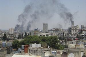 Žestoke borbe u Damasku, pobunjenici bombarduju južnu četvrt