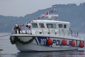 Porinut prvi od dva nova patrolna broda crnogorske policije