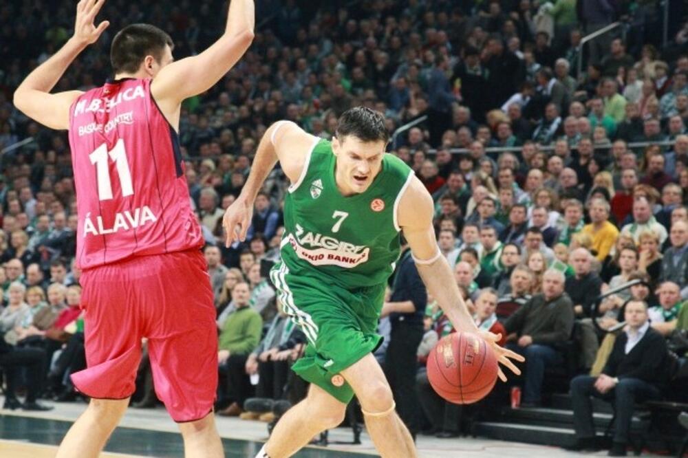 Darjuš Lavrinovič i Milko Bjelica, Foto: Www.zalgiris.lt