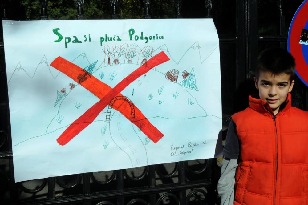 Gorica, peticija, Foto: Luka Zeković