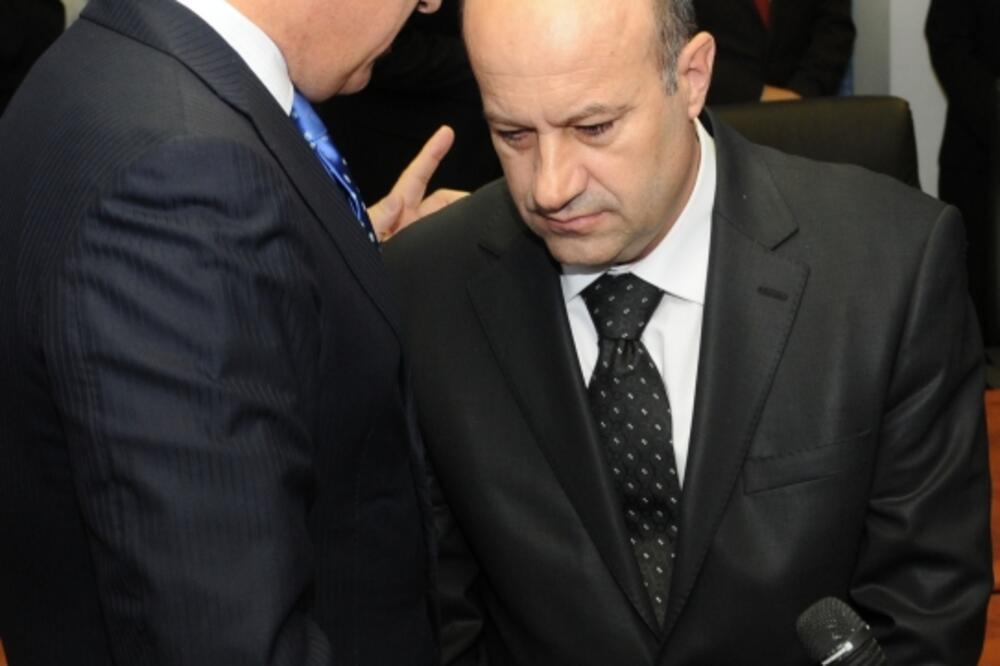 Milo Đukanović, Rafet Husović, Foto: Savo Prelević