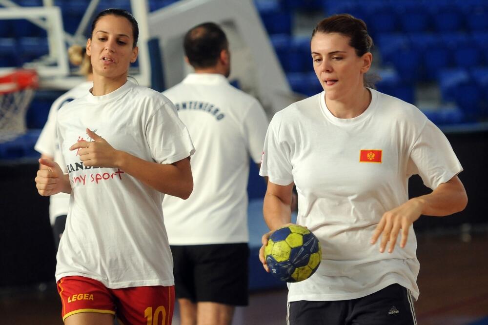 Rukometašice, trening, Foto: Luka Zeković