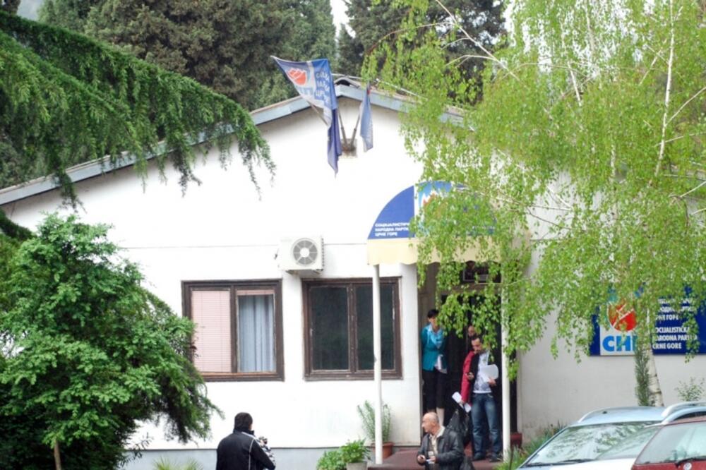 headquarters of SNP, Socialist People's Party, Photo: "Vijesti" Archive