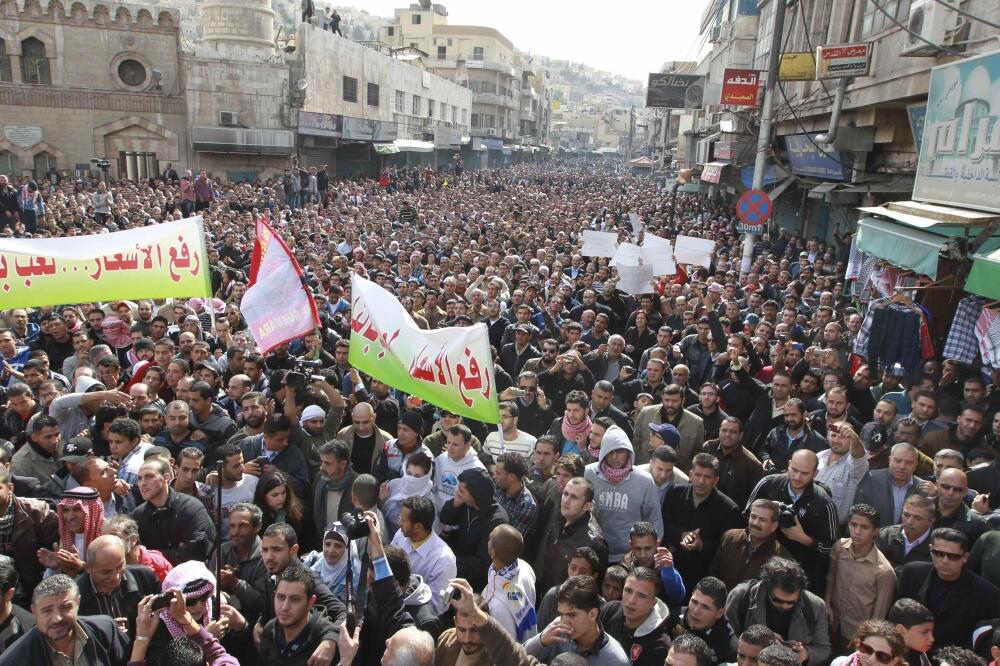 Jordan, demonstracije, Foto: Rojters