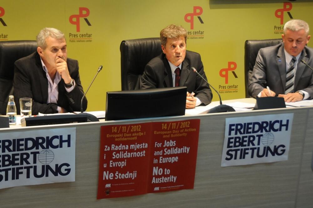 Unija sindikata, Srđan Keković, Foto: Luka Zeković