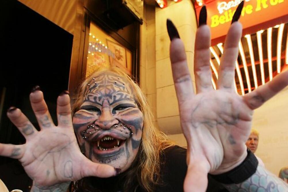 Denis Ovner, čovjek-tigar, Foto: News.com.au