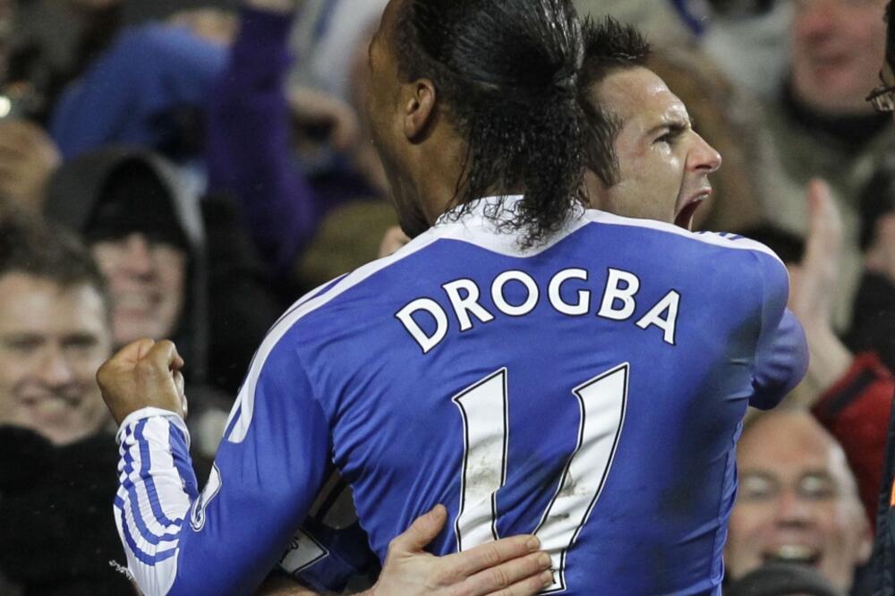 Frank Lampard i Didije Drogba, Foto: Beta/AP